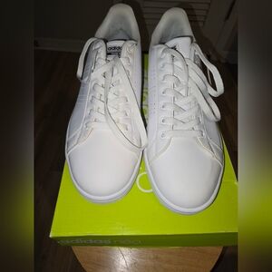 adidas Cloudfoam Storage Box - Lime Green and Black, Women, Size 11